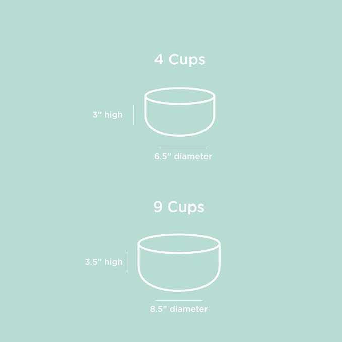 Waggo Edge Dog Bowl for Small Medium and Large Breeds - Clean Modern Matte Finish, Heavyweight and Durable Pet Food and Water Dish Crock, Dishwasher Safe (Black, 9 Cups)