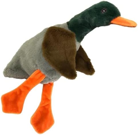 PetSport 3 Pack of Goose No Stuffies Plush Dog Toys with Squeakers, 15 Inch, Goose (Pack of 3)