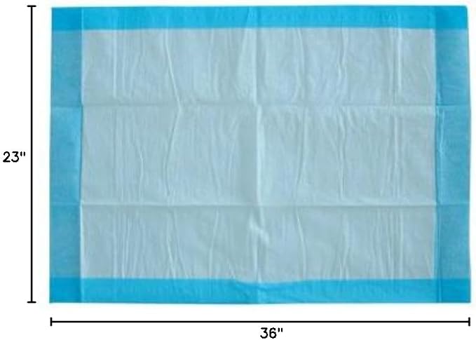 23x36 300ct 3-Layer Lightweight Puppy Training Pads for Dogs up to 30lbs (2cases of 150)