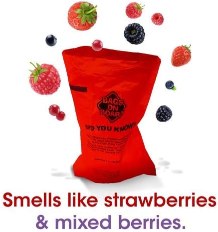 Bags On Board Dog Poo Bags | Strong, Leak Proof Dog Waste Bags | Triple Berry Scent | 140 Bags
