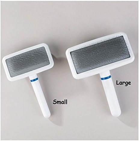 Millers Forge Professional Designer Soft Slicker Stainless Steel Dog Grooming Brushes for Dogs(Small - 3½"L x 2" W)