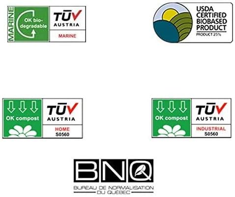 Compostable Dog Poop Bags I 240 Bags I Made in USA I Completely Biodegrades 90 Days After Use I 100% Plant Based I Eco-Friendly I Extra Strong, Leak Proof, 9”x12”, Premium Thickness