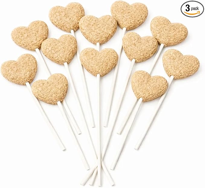 Freeze Dried Cat Treats Chicken Lollipops 12 Pops - High Protein Lickable Chicken Treats on Stick for Training Bonding - Cat Snacks No Artificial Flavors Preservatives for Kittens Cats All Ages