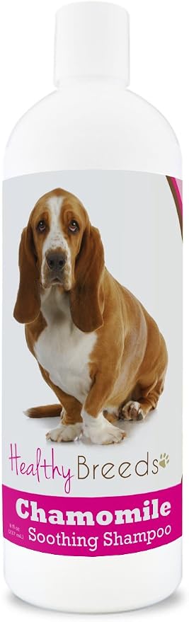 Healthy Breeds Basset Hound Chamomile Soothing Dog Shampoo 8 oz