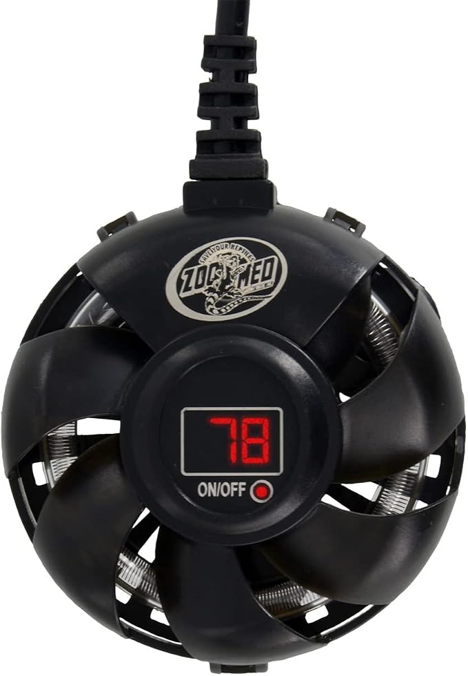 Zoo Med TURTLETHERM Automatic Preset Aquatic Turtle Heater (Up to 15 Gallons) 50 Watt