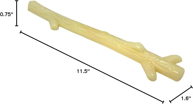 SodaPup Glow in The Dark Chew Stick – Durable Dog Chew Toy Made in USA from Non-Toxic, Pet Safe, Food Safe, Nylon Material for Mental Stimulation, Clean Teeth, Fresh Breath, Calming Nerves, & More