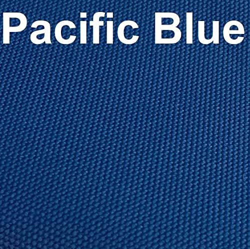 Dogbed4less Memory Foam Platform Dog Bed, Crate Mattress for Orthopedic Joint Relief with Waterproof Removable Cover Large 42X28X3 Pacific Blue