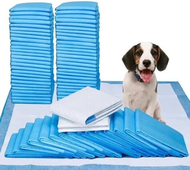 Puppy Training Pads 28x34 Inches (50 Count Pack) Super Absorbent Leak Proof Pee Pads for Dogs & Puppies