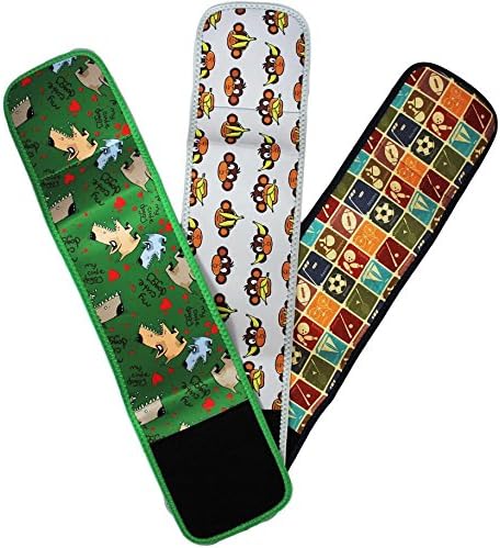 Set - 3pcs Dog Diaper for Male Belly Band Neoprene Reusable Washable for Small and Big Large Dogs Puppy (Set of 3 Colors, XS: Waist 8" - 10")