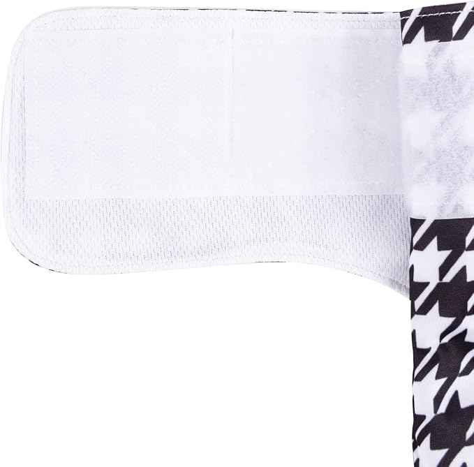 CuteBone Washable Female Dog Diapers 4 Pack Reusable Doggie Heat Diapers for Period FMG01XL