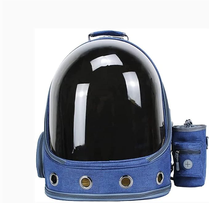 OLOTU Pet Backpack Soft Sided Cat Backpack, Airline Approved Cat Carrier with Removable Snack Bag, Portable Pet Backpack Carrier 28 * 37 * 41CM Spacious