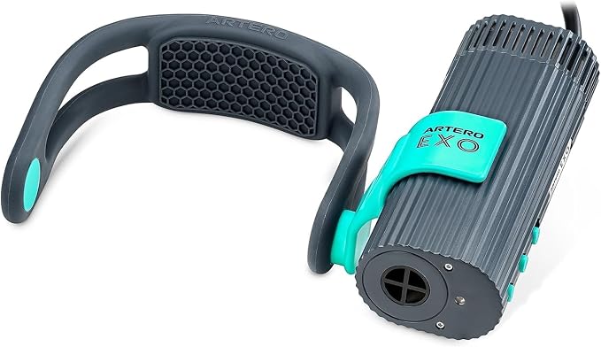 Artero Exo Professional Pet Dryer – Hands-Free Grooming Dryer with Negative Ions, 2 Speeds, 3 Heat Settings, Laser Pointer, Articulated Neck, and Removable Handheld Mode. (Dark Grey)