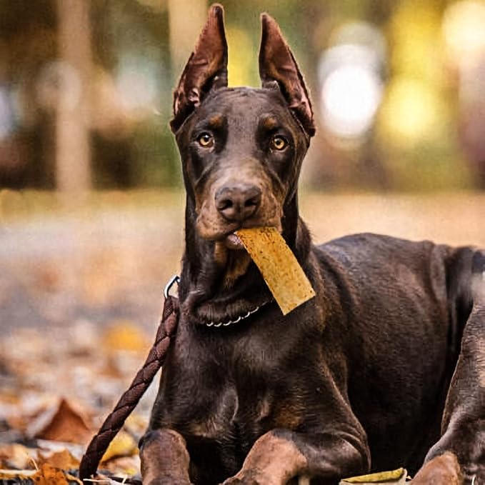 Fieldcrest Farms Nothin to Hide Flip Chips Chews for Dogs - All Natural Rawhide Alternative Treats for Dogs, Chicken, Beef or Peanut Butter Flavor Snack for All Breed Dogs (Peanut Butter, 8.5 Oz)