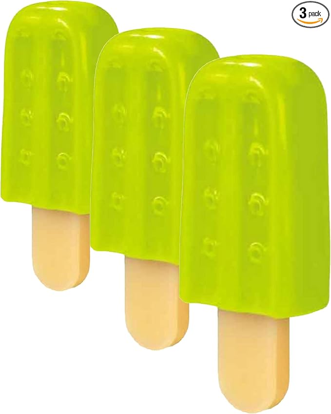 Cool Pup Toy Lg Popsicle Green (Pack of 3)