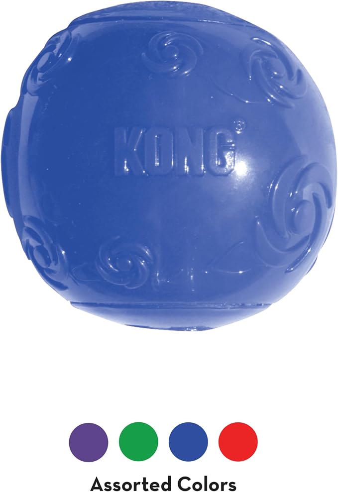 KONG Squeezz Ball Dog Toy, X-Large, Colors Vary