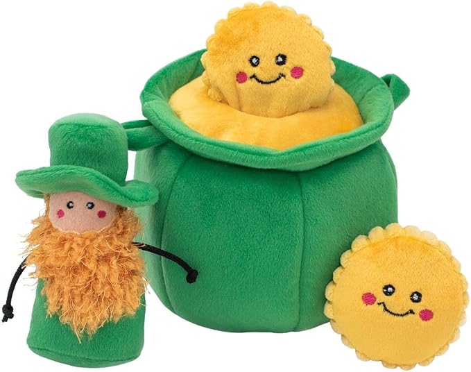 ZippyPaws St. Patrick's Burrow - Pot of Gold