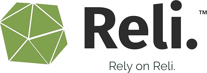 Reli. Biodegradable Dog Poop Bags w/Holder (1200 Count - 80 Rolls Bulk) | Leash Clip Dispenser | 9x13" Large Dog Bags for Poop | Green Eco-Friendly Oxobiodegradable Waste Disposal Refills (Unscented)