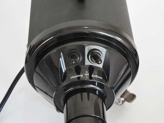 SHELANDY Powerful Motorcycle & Car Dryer with 14 Foot Flexible Hose & Wheels - for Auto Detailing and dusting,black