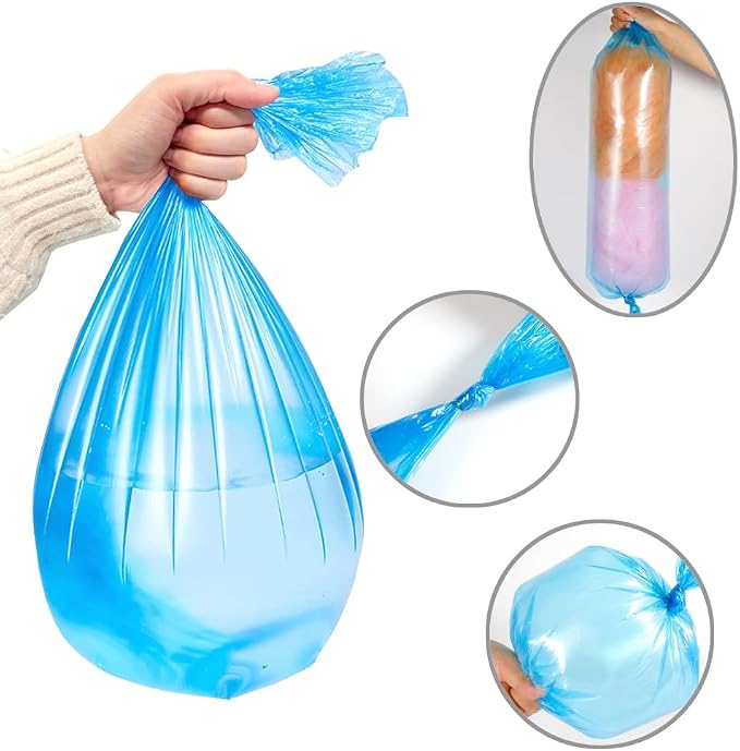 12 Pack Cat Litter Refills Bag, Litter Refills Generic Compatible with Your Standard and Plus Litter Genie Refill Cartridge(Not Include Refill Cartridge)