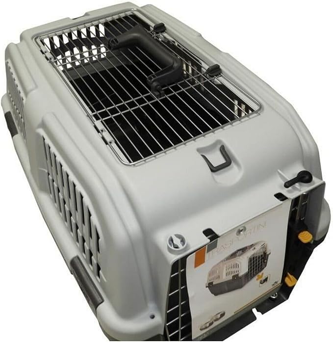Aimé Skudo Transport Box in Plastic for Dog/Cat, 55 x 36 x 35 cm, 1.64 kg
