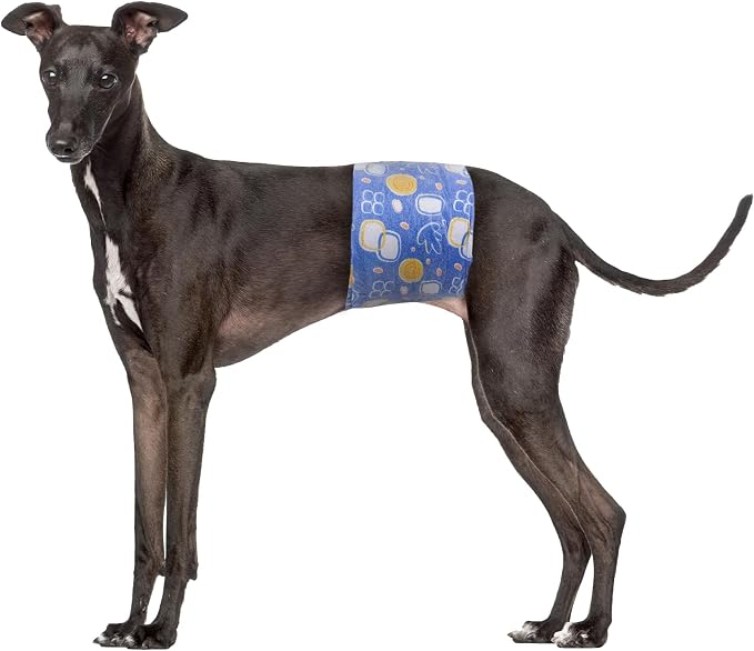Pet Soft Male Dog Diapers - Disposable Male Dog Wraps with Wetness Indicator, Puppy Diapers for Pets Excitable Urination or Incontinence, 50pcs Medium