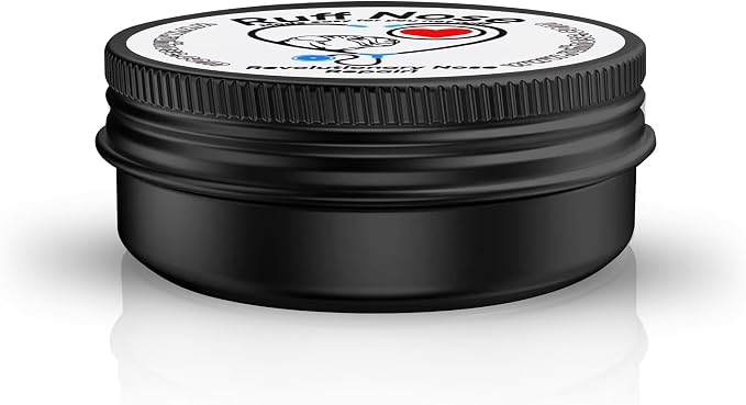 Natural Dog Nose & Paw Balm – RuffNose Gentle Moisturizer for Dry, Cracked Paws and Noses – Made with Natural Ingredients, Including Coconut Oil – Dog Paw and Nose Butter (2 oz)