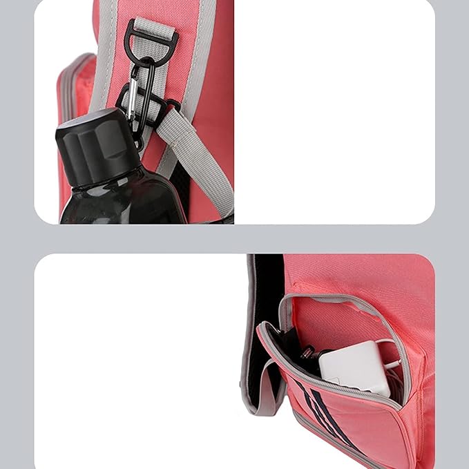 OLOTU Pet Backpack Collapsible Cat Backpack, Ventilated Design Cat Carrier with Inner Safety Strap, Pet Backpack Carrier for Travel Hiking Spacious