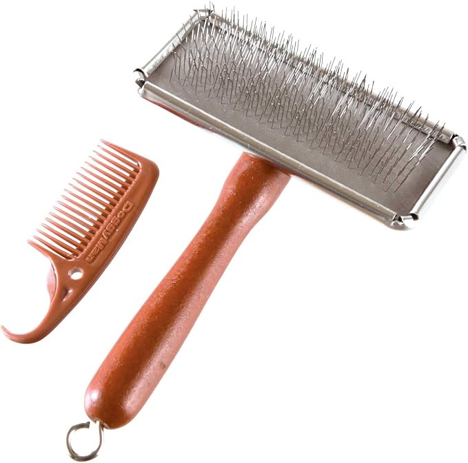 DoggyMan NSD Stainless Steel Slicker Brush Small Dog Small
