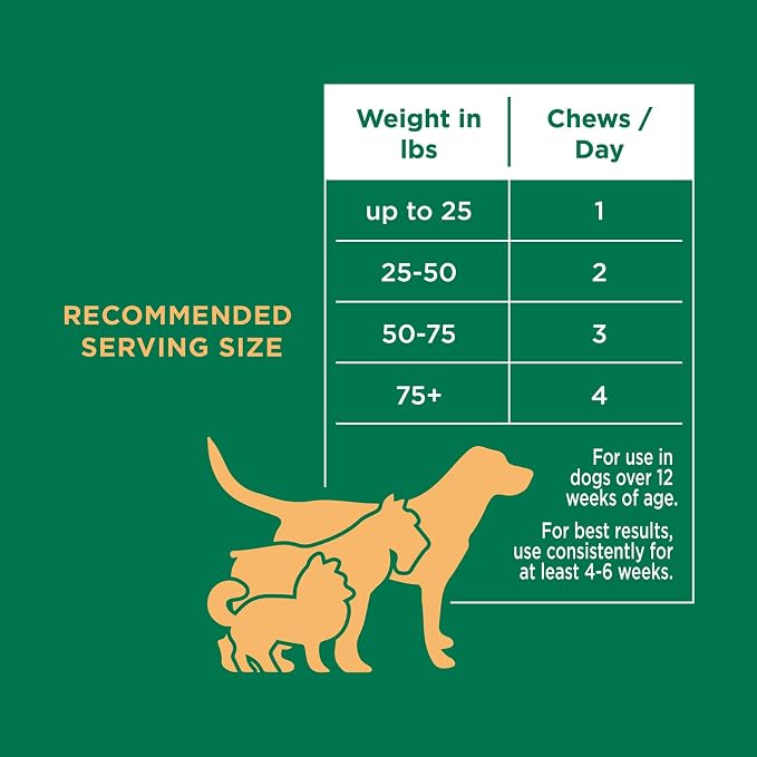 Natural Rapport Dog Allergy Supplement - The Only Soft Chews Dogs Need - 120ct Treats that Contain Kelp and Bee Pollen for Allergy and Itch Relief