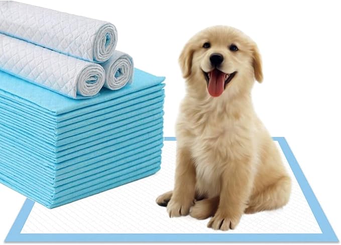 Mr. Peanut's Premium Ultra Absorbent Gel Pee Pads 23"X23", 6 Layers of Protection (40 Count)