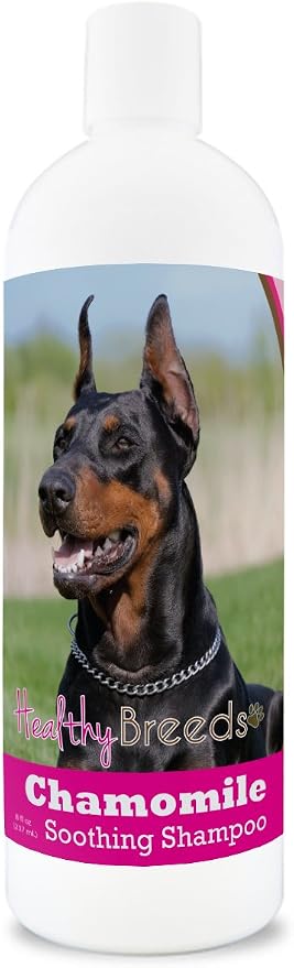 Healthy Breeds Doberman Pinscher Chamomile Soothing Dog Shampoo 8 oz