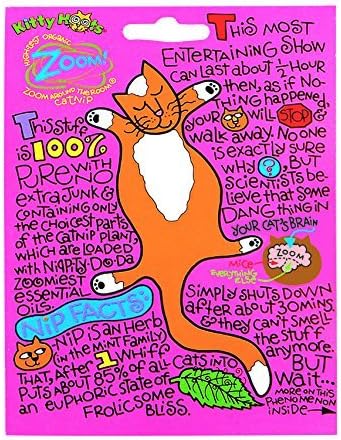 Zoom Around THE Room Organic Catnip