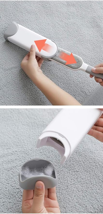 Lint Remover Clothes Roller Reusable Hair Cleaning Brush Static Dust Household Coat Pet Brushes(Small)