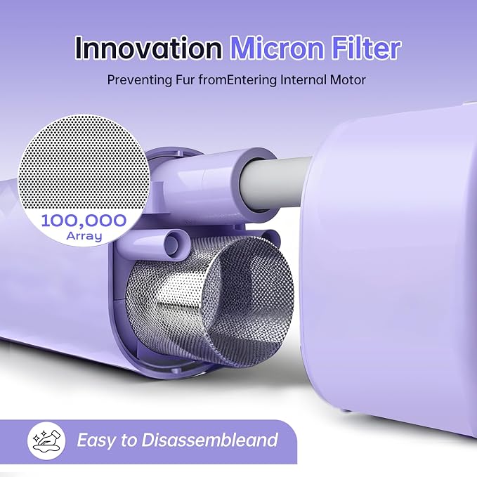 Dog Dryer for Pet Grooming,Pet Neck-Hanging Hair Dryer,Alternating Hot and Cold Airflow.Handheld & Hands-Free.Low-Noise, Ultra-Lightweight.High Wind Speeds.Adjustable Heat & Speed