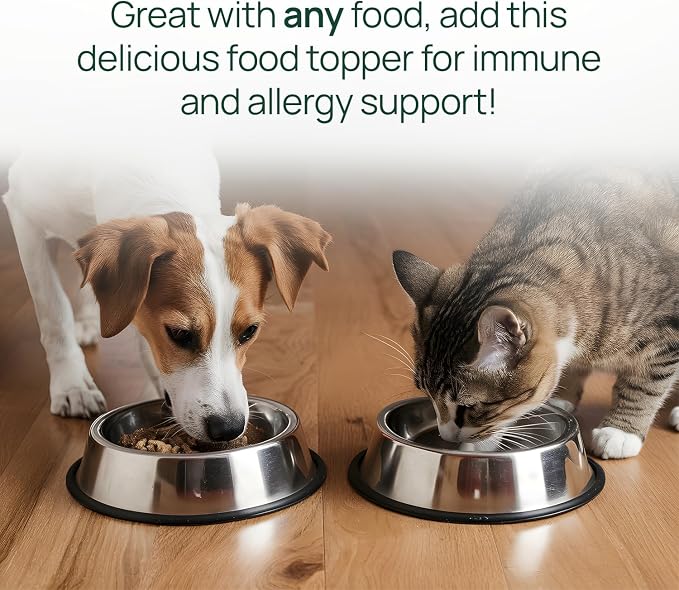 pawTree Salmon Oil-Dog and Cat Fish Oil Supplement-Ideal for Excessive Shedding Control, Seasonal Allergies, Itch Relief, Dry, Irritated Skin. with Heart-Healthy Omega-3 & Omega-6 Fatty Acids.