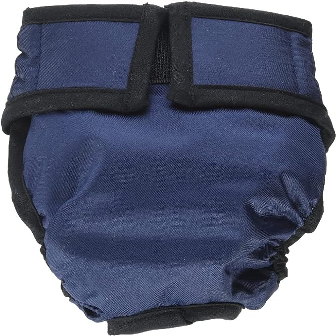 SnuggEase Washable Dog Diaper (Pack of 2), XX-Small
