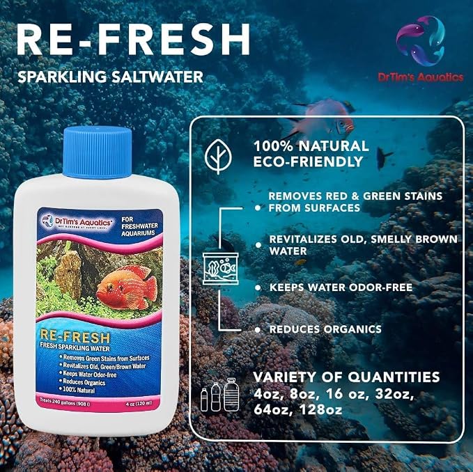 DrTim's Aquatics Re-Fresh Freshwater (DrTim's Aquatics Re-Fresh Freshwater 8oz)