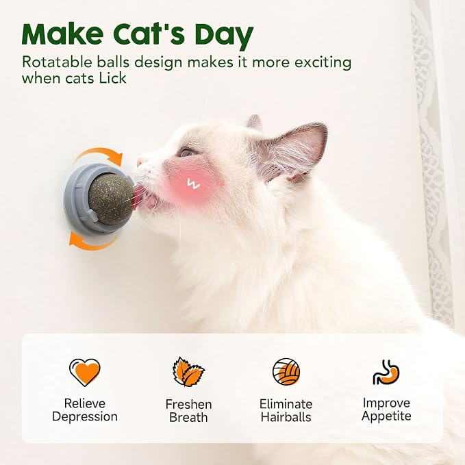 Potaroma 3 Catnip Balls and Smart 3 in 1 Cat Toy Bundle