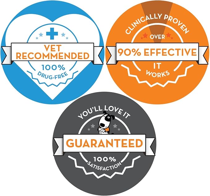 ThunderEase Dog Calming Pheromone Diffuser Refill | Powered by ADAPTIL | Vet Recommended to Relieve Separation Anxiety, Stress Barking and Chewing, and the Fear of Fireworks and Thunderstorms (180 Day
