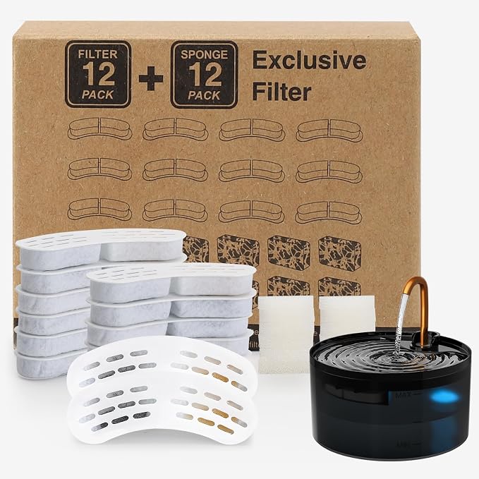 6pack with 12pcs Filters