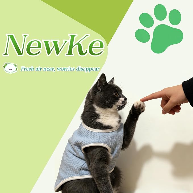 NewKe 25 Pcs Large Elastic Litter Box Liners for IRIS Cat Litter Boxes and for Catit Jumbo Hooded Cat Litter Pan, 2 MIL Super Tear-Resistant & Waterproof Disposable Bags, 30 lb Capacity, 42“ x 20”