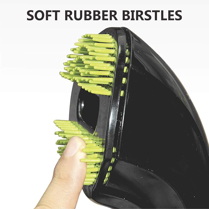 Pet Vacuum Grooming Comb Brush, Black | Hair Remover, Shedding Deshedding, Attachment Tool Kit, For Dogs and Cats