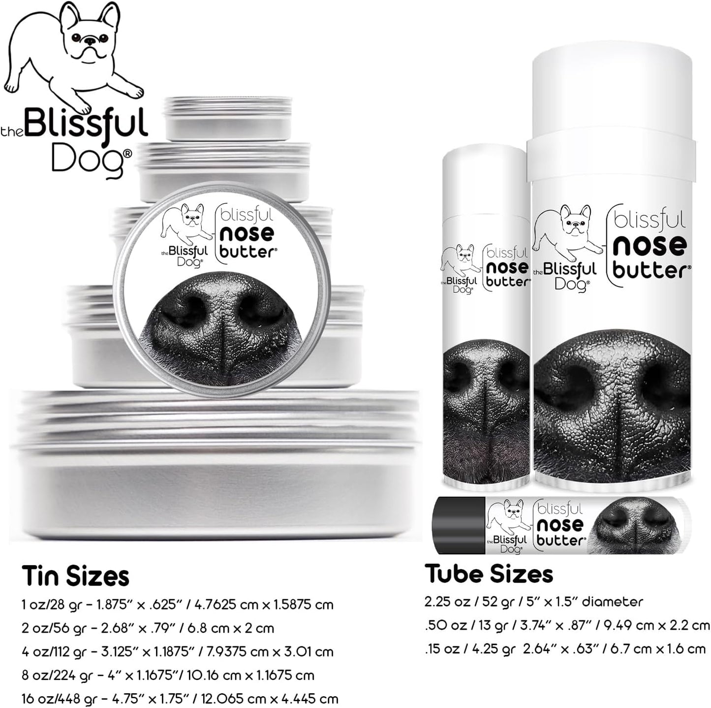 3 Cute Puppies Unscented Nose Butter - Dog Nose Butter, 4 Ounce