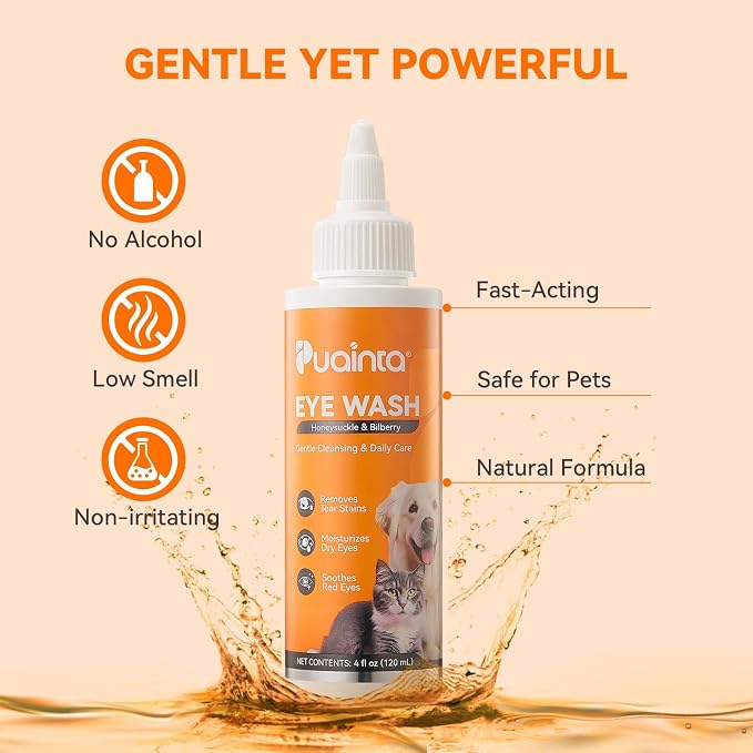 PUAINTA Hot Spot Spray 8oz + Eye Drops 8oz