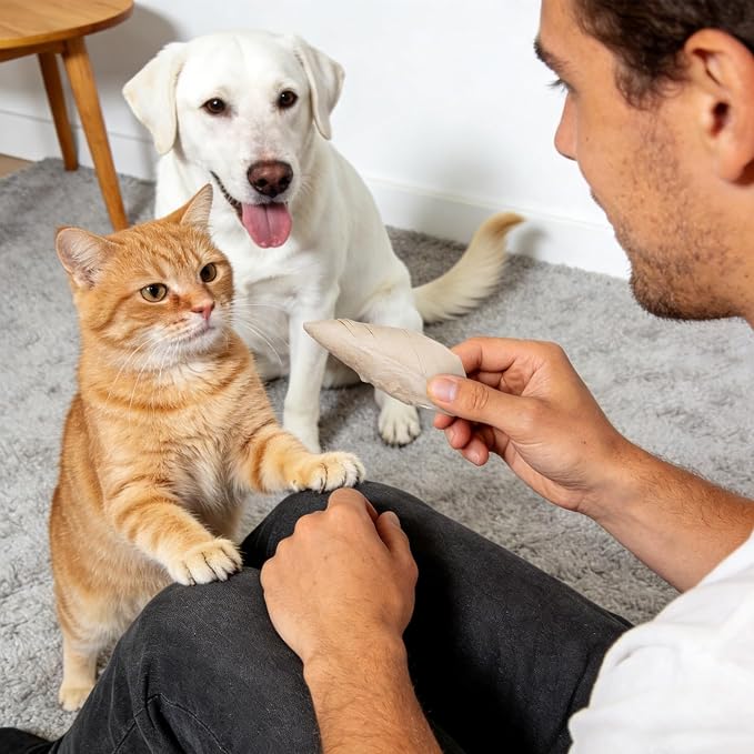 MON2SUN Freeze Dried Chicken Breast Dog & Cat Treats - Whole Cut, Single Ingredient, High Protein, Grain & Gluten Free, for Training Chew or Topper,9.2oz