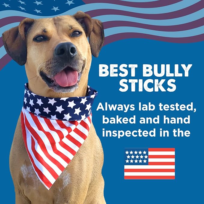 Best Bully Sticks 2-4 Inch Junior Bully Sticks for Dogs - 8 oz (Pack of 1) - Natural Grass-Fed Beef, Grain and Rawhide Free, Small Breeds, Puppies