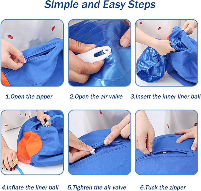 18'' Herding Ball for Dogs –Enhanced Chew Resistance with Durable 900D Oxford Cover, Interactive Dog Toy for Australian Shepherds, Cattle, Border Collies, Outdoor Training & Backyard Play