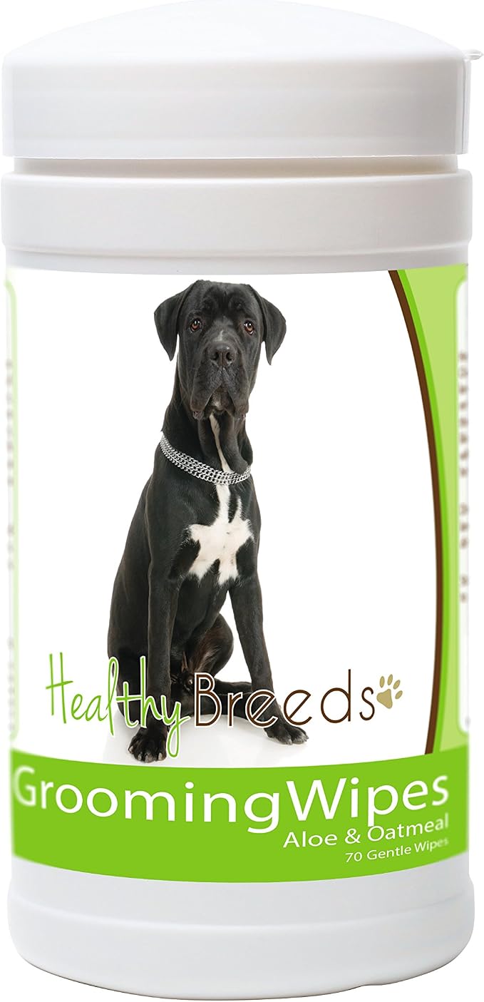 Healthy Breeds Cane Corso Grooming Wipes 70 Count