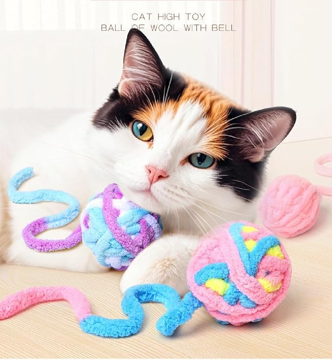 Cat Toys Kitten Toys Assortment, 12 Pack Interactive Cat Toy Set with Catnip Fish, Silvervine Sticks, Bell Balls, Plush Mice, and Woven Rings for Indoor Cats Boredom Relief and Teeth Cleaning