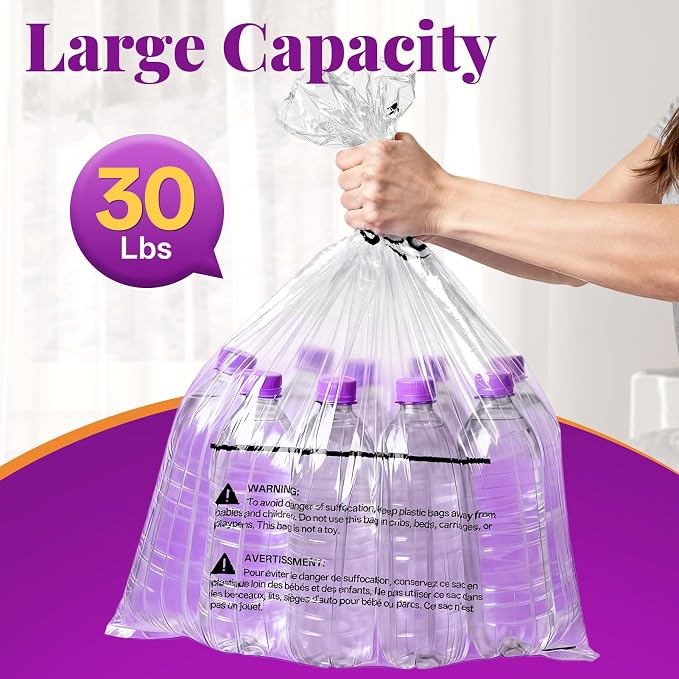 180 Pack Automatic Cat Litter Box Waste Bags Compatible with Litter Robot 5/4/3, 30LBS Heavy Duty Litter Box Liners,Transparent,Sensor-Compatible,9-11 Gallon,Leak-Proof,Replacement Cat Waste Liners